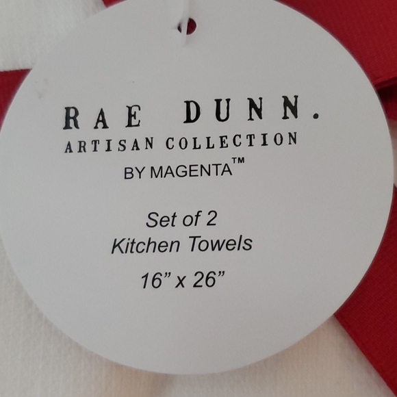 🆕️ Rae Dunn Christmas Kitchen Towels Set of 2 - Picture 2 of 7